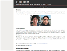 Tablet Screenshot of flexposer.com